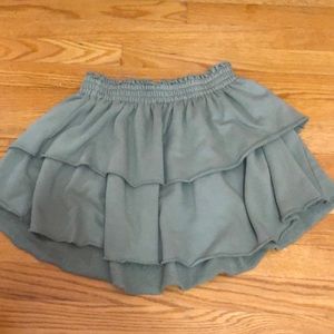 American eagle green skirt